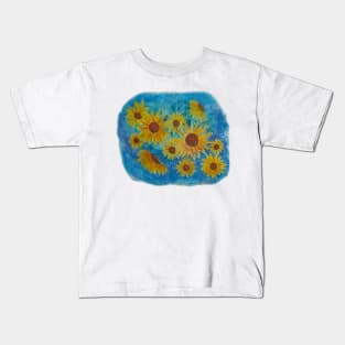 Sunflowers Kids T-Shirt